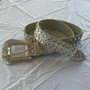Buckle Bedazzled Belt